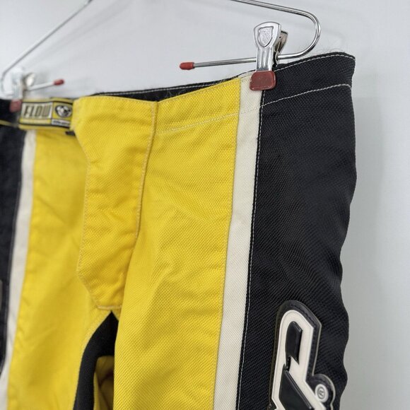 Motorcycle ATV Off Road Thor Men’s‎ Pants Size 32 Yellow, See Photos - Picture 9 of 16